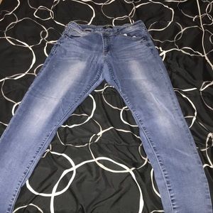 Medium skinny washed jeans